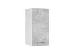 Vicco Hängeschrank R-Line Hängender Küchenschrank Beton/Weiß 30 cm