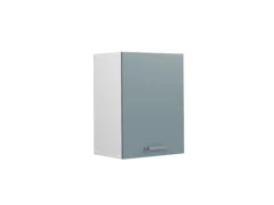 Vicco Hängeschrank R-Line Hängender Küchenschrank Blau-Grau/Weiß 45 cm