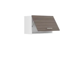 Vicco Hängeschrank R-Line Hängender Küchenschrank Grau/Weiß 60 cm Flach