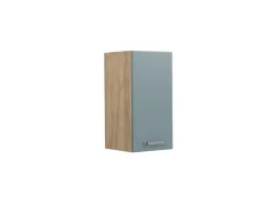 Vicco Hängeschrank R-Line Hängender Küchenschrank Blau-Grau/Goldkraft Eiche 30 cm
