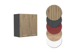 Vicco Hängeschrank R-Line Hängender Küchenschrank Artisan-Eiche/Anthrazit 60 cm