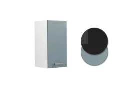 Vicco Hängeschrank R-Line Hängender Küchenschrank Blau-Grau/Weiß 30 cm