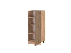 Vicco Hochschrank R-Line Küchenkommode Artisan-Eiche/Goldkraft Eiche 60 cm