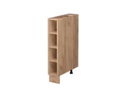 Vicco Küchenregal Fame-Line Goldkraft Eiche/Goldkraft Eiche 15 cm ohne Arbeitsplatte