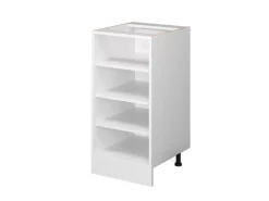 Vicco Küchenregal R-Line Offener Küchenschrank Weiß/Weiß 40 cm ohne Arbeitsplatte