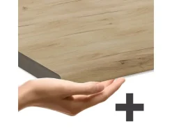 Vicco Küchenregal R-Line Offener Küchenschrank Anthrazit 40 cm AP Eiche