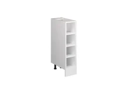 Vicco Küchenregal R-Line Offener Küchenschrank Weiß/Weiß 20 cm ohne Arbeitsplatte