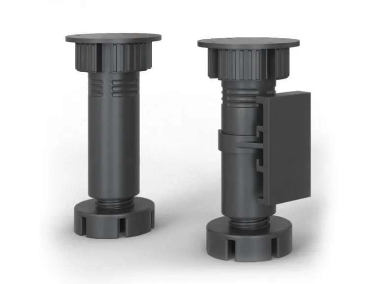 Vicco Rick Eckküche Weiß/Anthrazit Hochglanz 267 x 167 cm AP MarmorRick ohne E-Geräte