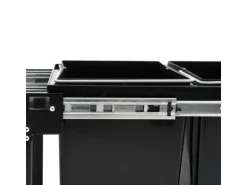 vidaXL Abfüllbehälter für Küchenschrank Ausziehbar Sofü-Close 36 L 664471