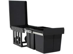 vidaXL Abfüllbehälter für Küchenschrank Ausziehbar Sofü-Close 48 L 664473