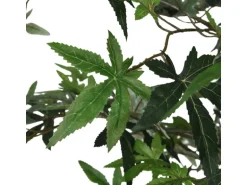 vidaXL Ahornbaum Künstlich 224 Blätter 80 cm Grün