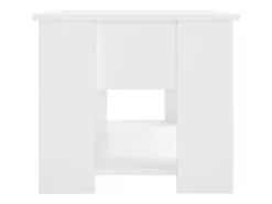 vidaXL Couchtisch Weiß 79x49x41 cm Holzwerkstoff 809710