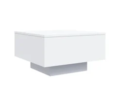 vidaXL Couchtisch Weiß 55x55x31 cm Holzwerkstoff 836567