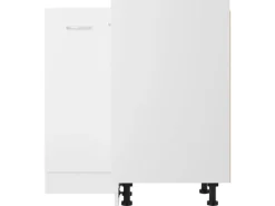 vidaXL Eckunterschrank Weiß 75,5x75,5x80,5 cm Holzwerkstoff