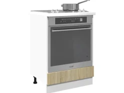 vidaXL Herdumbauschrank Sonoma-Eiche 60x46x81,5 cm Holzwerkstoff