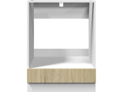 vidaXL Herdumbauschrank Sonoma-Eiche 60x46x81,5 cm Holzwerkstoff