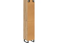 vidaXL Highboard Artisan-Eiche 34,5 x 34 x 180 cm Holzwerkstoff 3415838