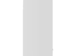 vidaXL Hängeglasschrank Weiß 60x31x60 cm Holzwerkstoff