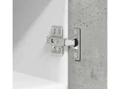 vidaXL Hängeschrank mit Tür Riga Betongrau und Weiß 30 x 31 x 40 cm 884120