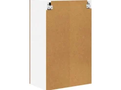 vidaXL Hängeschrank mit Tür Riga Altes Holz und Weiß 50 x 31 x 80 cm 884272
