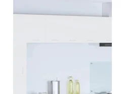 vidaXL Hängeschrank mit Tür Riga Weiß 60 x 31 x 40 cm Holzwerkstoff 884162