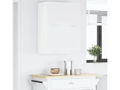 vidaXL Hängeschrank mit Tür Riga Weiß 60 x 31 x 40 cm Holzwerkstoff 884162