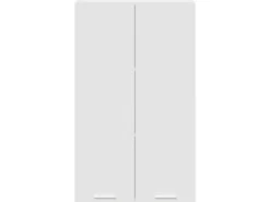 vidaXL Hängeschrank mit Tür Riga Weiß 60 x 31 x 100 cm Holzwerkstoff 884354