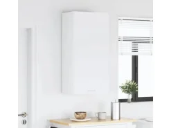 vidaXL Hängeschrank mit Tür Riga Weiß 50 x 31 x 100 cm Holzwerkstoff 884346