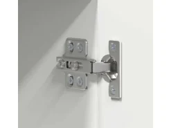 vidaXL Hängeschrank mit Tür Riga Weiß 50 x 31 x 100 cm Holzwerkstoff 884346