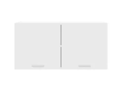 vidaXL Hängeschrank mit Tür Riga Weiß 80 x 31 x 40 cm Holzwerkstoff 884178