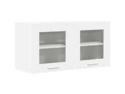 vidaXL Hängeschrank mit Tür Riga Weiß 80 x 31 x 40 cm Holzwerkstoff 884226