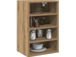 vidaXL Hängeschrank Riga Artisan-Eiche 40x29,5x60 cm Holzwerkstoff 854183