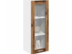 vidaXL Hängeschrank Riga Altholz 40 x 31 x 100 cm Holzwerkstoff 884384