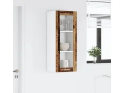 vidaXL Hängeschrank Riga Altholz 40 x 31 x 100 cm Holzwerkstoff 884384