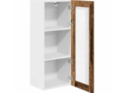 vidaXL Hängeschrank Riga Altholz 40 x 31 x 100 cm Holzwerkstoff 884384