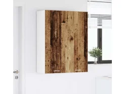 vidaXL Hängeschrank Riga Altholz 80 x 31 x 100 cm Holzwerkstoff 884368