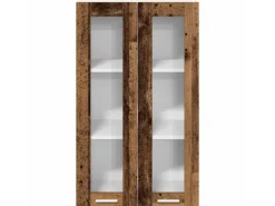 vidaXL Hängeschrank Riga Altholz 60 x 31 x 100 cm Holzwerkstoff 884392