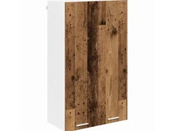 vidaXL Hängeschrank Riga Altholz 60 x 31 x 100 cm Holzwerkstoff 884360