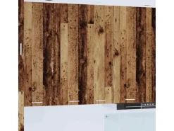 vidaXL Hängeschrank Riga Altholz 60 x 31 x 100 cm Holzwerkstoff 884360