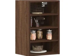 vidaXL Hängeschrank Riga Braun Eichen-Optik 40x29,5x60 cm Holzwerkstoff 854181