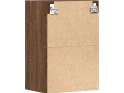 vidaXL Hängeschrank Riga Braun Eichen-Optik 40x29,5x60 cm Holzwerkstoff 854181