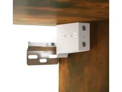 vidaXL Hängeschrank Räuchereiche 80x31x60 cm Holzwerkstoff