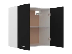 vidaXL Hängeschrank Schwarz 60x31x60 cm Holzwerkstoff