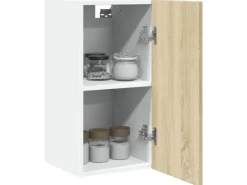 vidaXL Hängeschrank Sonoma-Eiche 29,5x31x60 cm Holzwerkstoff