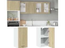 vidaXL Hängeschrank Sonoma-Eiche 29,5x31x60 cm Holzwerkstoff