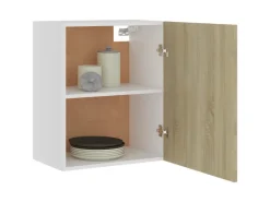 vidaXL Hängeschränke 2 Stk Sonoma-Eiche 50x31x60 cm Holzwerkstoff