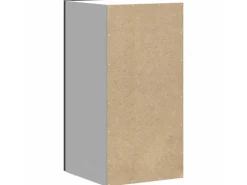 vidaXL Küchen-Hängeschrank Kalmar Schwarz Holzwerkstoff 853538