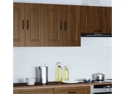 vidaXL Küchen-Hängeschrank Kalmar Braun Eichen-Optik Holzwerkstoff 853584