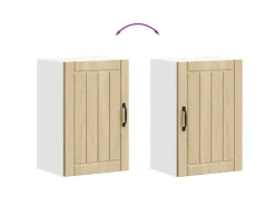 vidaXL Küchen-Hängeschrank Lucca Sonoma-Eiche Holzwerkstoff 853790