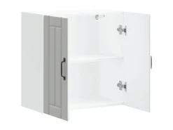 vidaXL Küchen-Hängeschrank Lucca Weiß Holzwerkstoff 853817